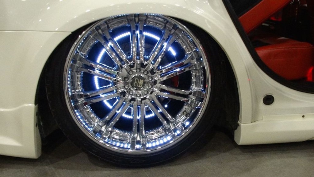 Custom Wheels with LEDs